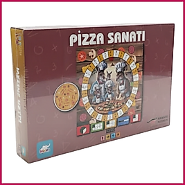 Kanguru Matematik Pizza Sanatı Oyunu | 4 İşlem Öğreten Zeka Oyunu | 7-9 Yaş | 2-4 Oyuncu | İlkokul Müfredatına Uyumlu