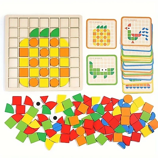 Montessori Mozaik Puzzle